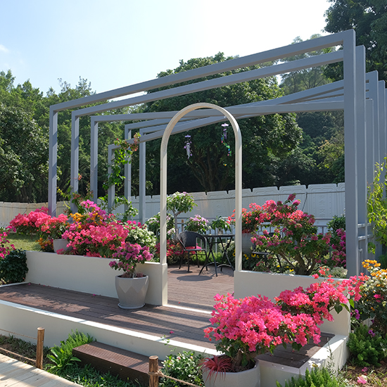 2022 深圳簕杜鵑花展寶安區陽臺花園布展項目