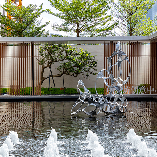 長城國際物流中心項目展示區(qū)景觀工程