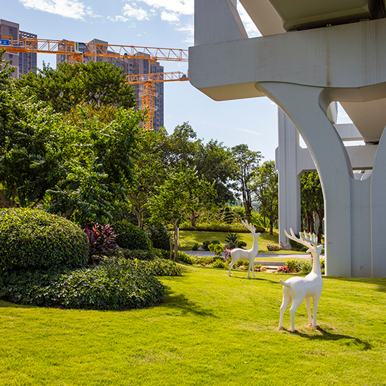 光明區(qū)軌道 6 號(hào)線綠化恢復(fù)項(xiàng)目一光明大道段、高架公園